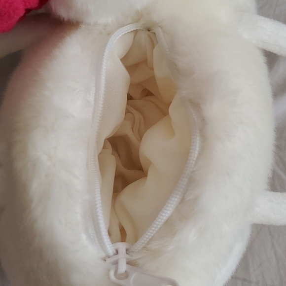 NWT plush yorkie purse - Picture 9 of 13